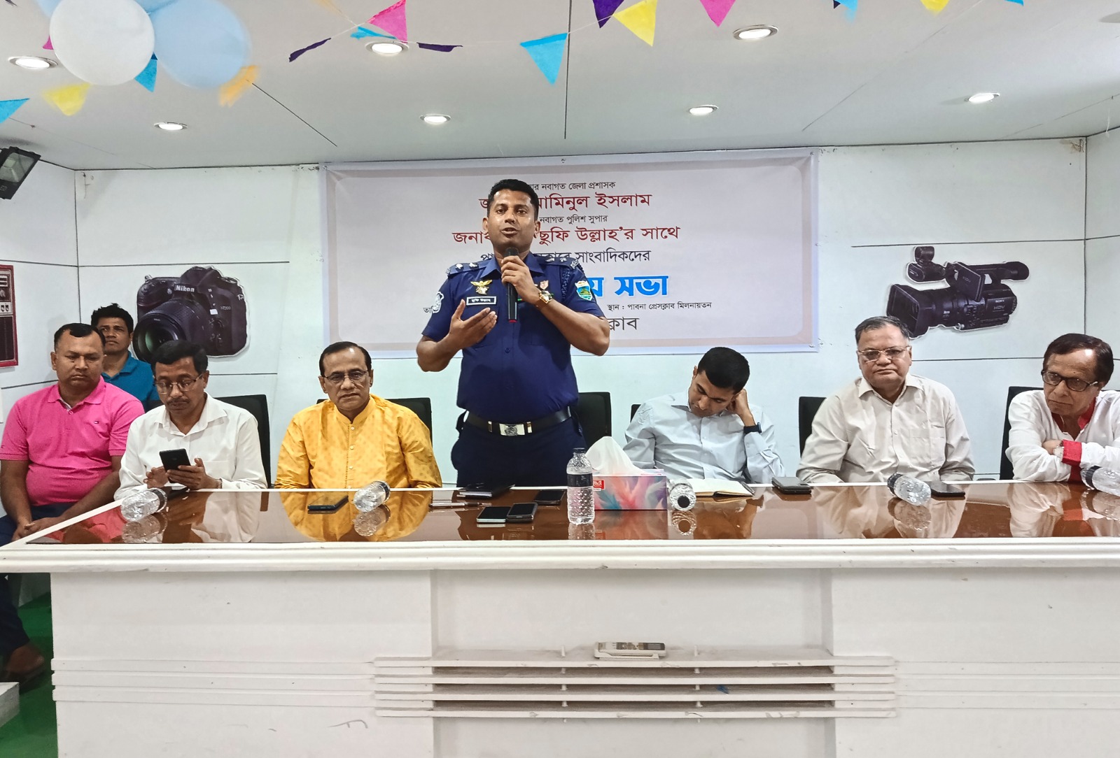 আমি নির্ঘুম থেকে আপনাদের শান্তিতে ঘুমানোর ব্যবস্থা করবো : পুলিশ সুপার